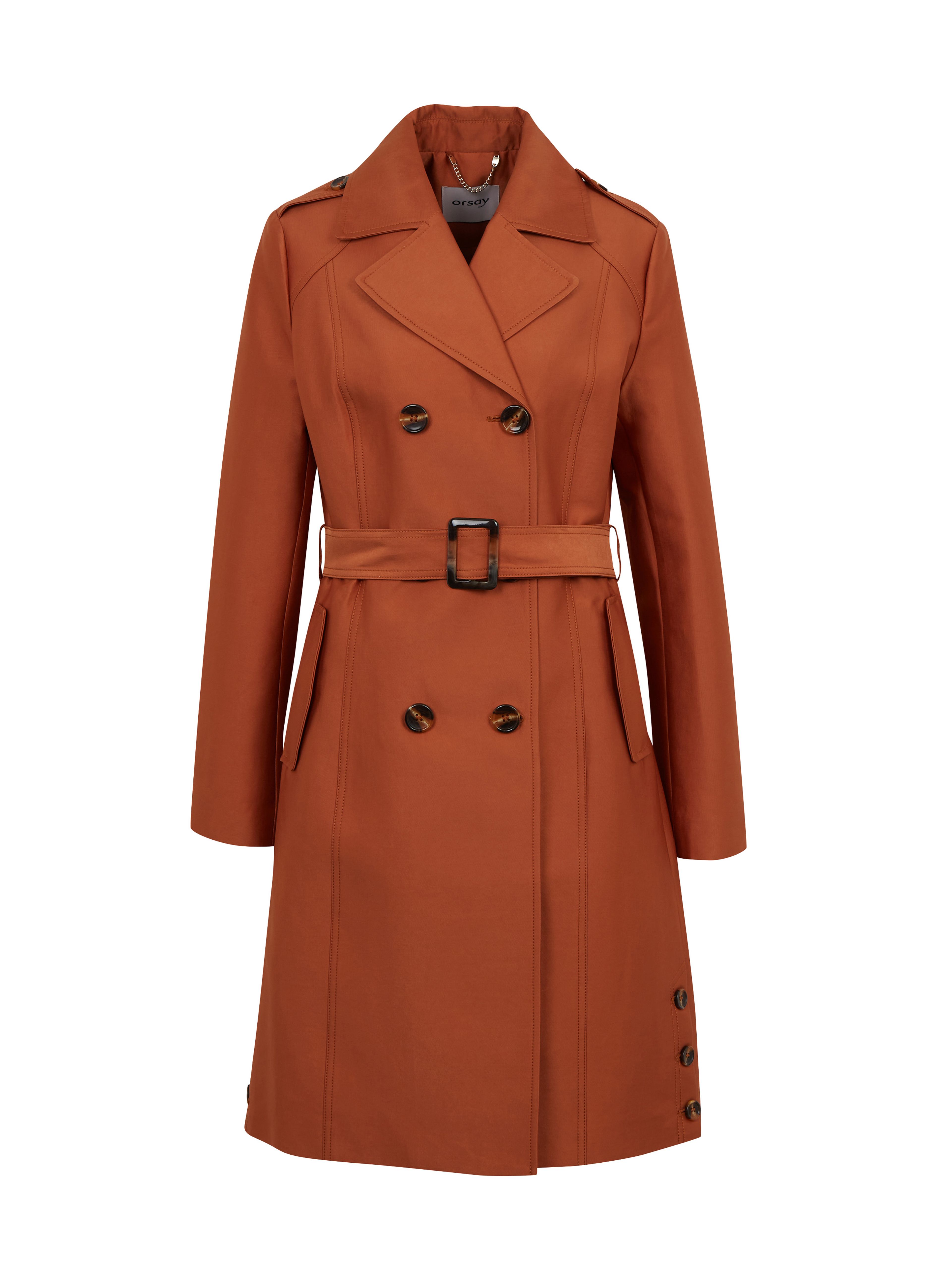 Brauner Damen-Trenchcoat ORSAY