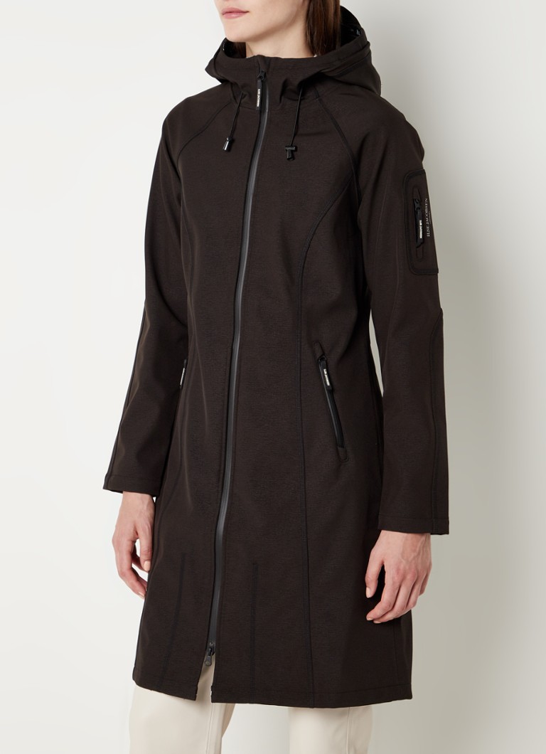 Giacca antipioggia softshell Ilse Jacobsen Rain37L con cerniera impermeabile
