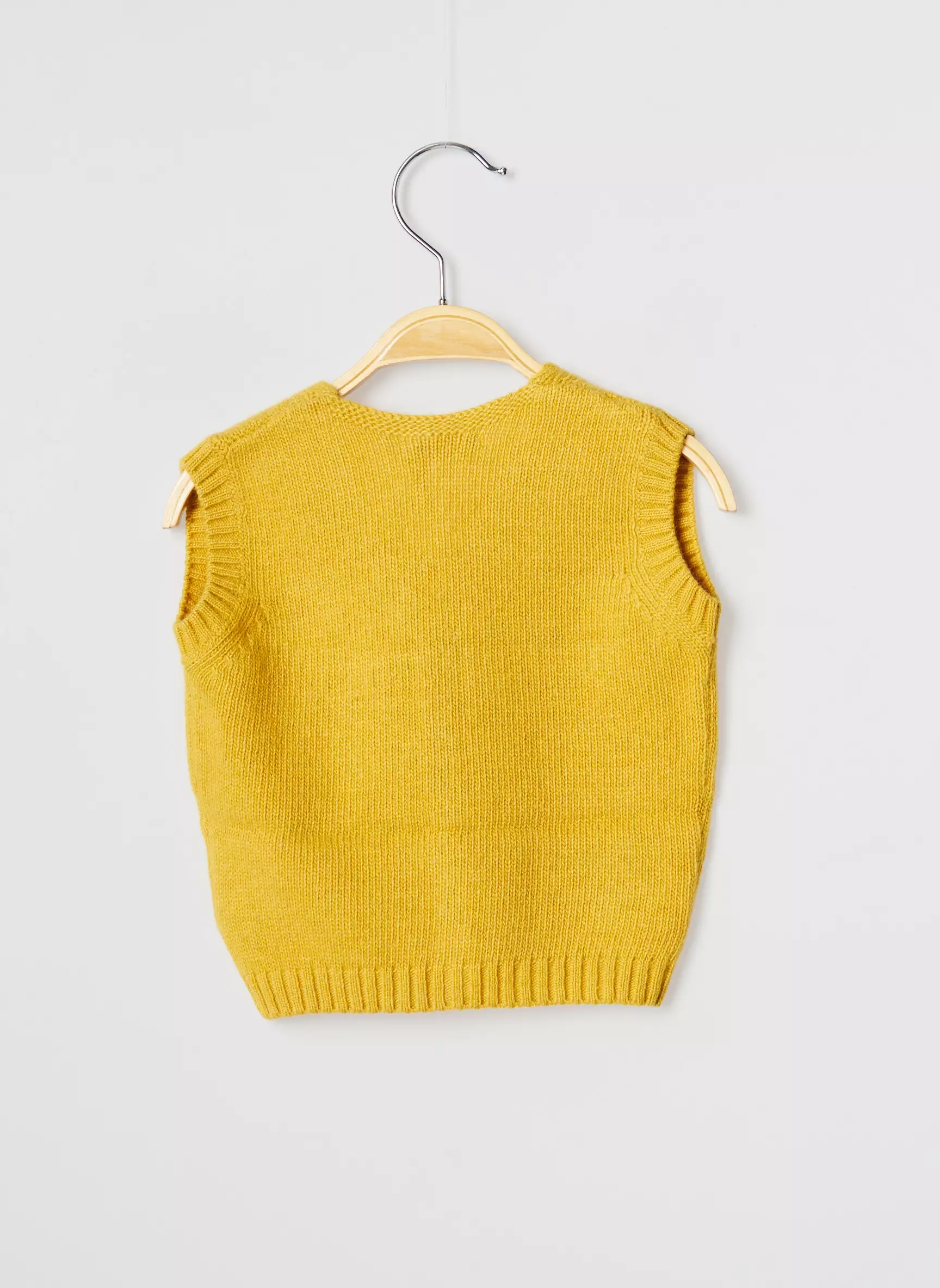 J O Milano Gilet Garcon couleur jaune