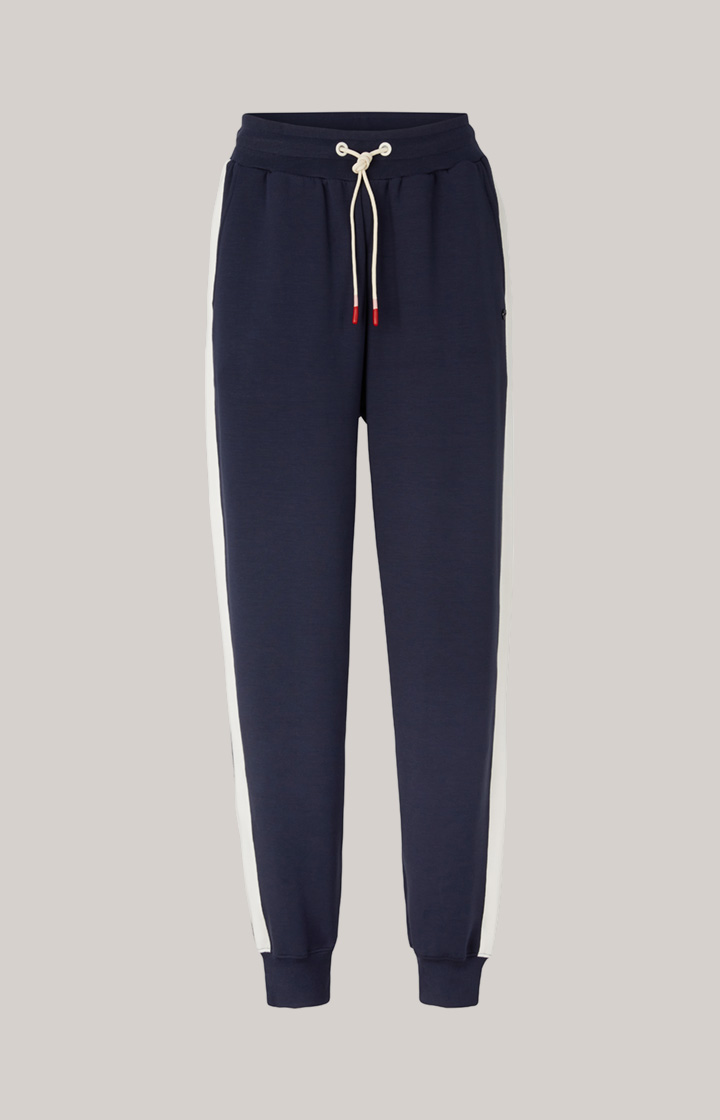 Loungewear Joggpants in Navy/Ecru