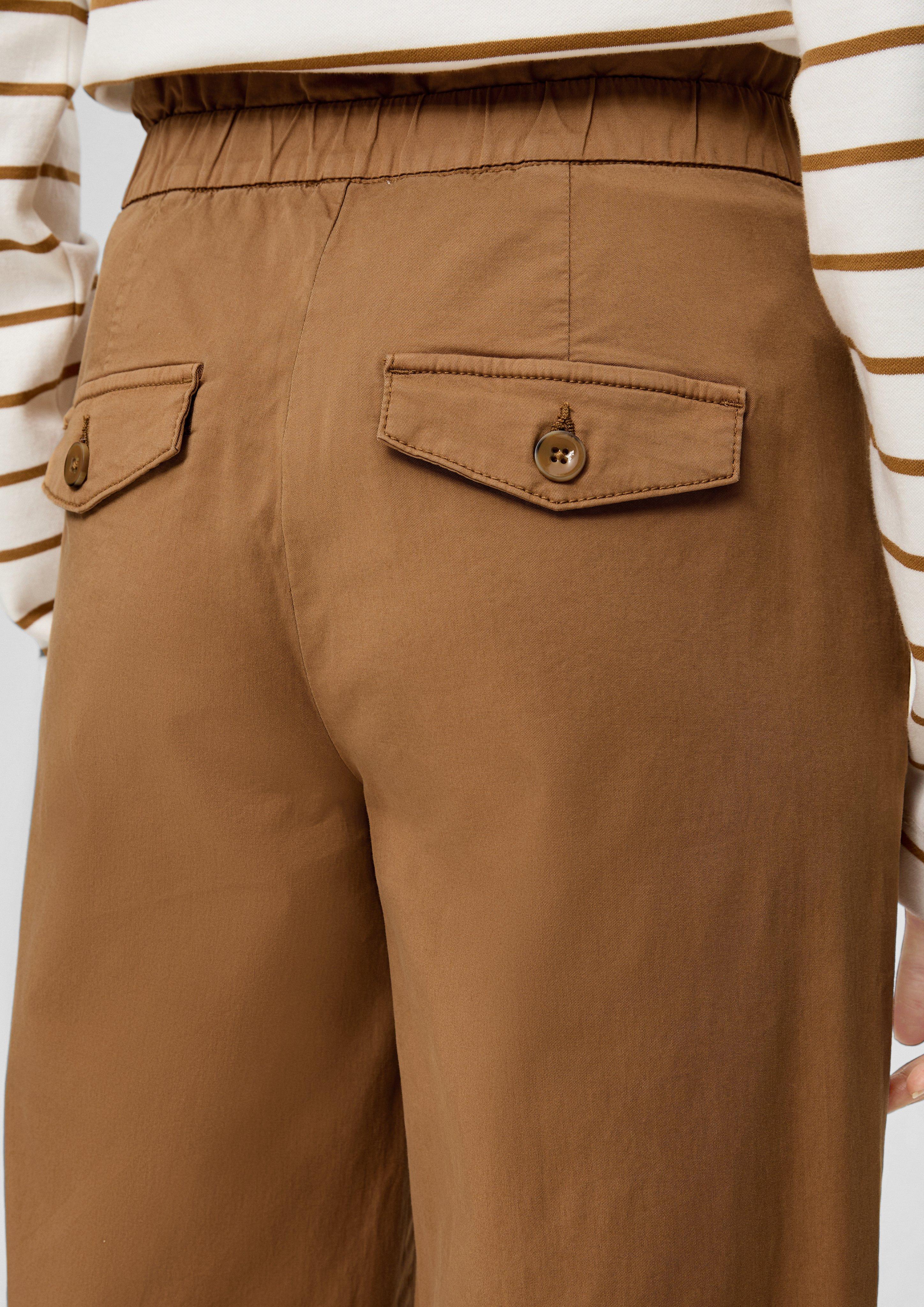 Regular: Twill-Hose mit Bundfalten  2135767-8469