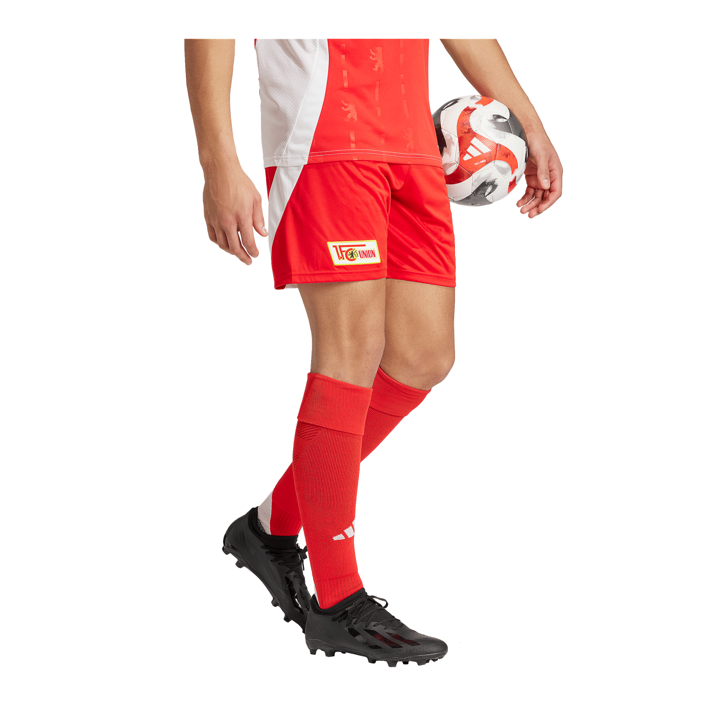 adidas 1. FC Union Berlin Short Home 2024/2025 Rot