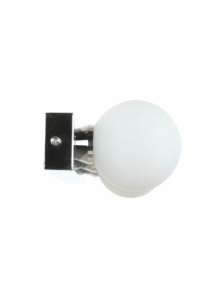 Licht-Erlebnisse Wandlampe in Chrom Weiß günstig kaufen onesize