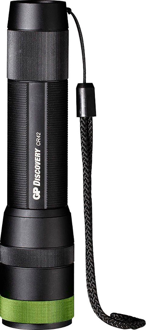 GP Batteries Taschenlampe CR42 (1-St), Leuchtmodi Max/Medium/Niedrig/ECO/SOS