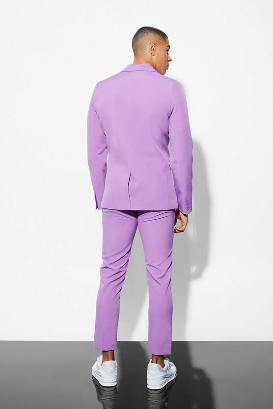 Einreihige Skinny Anzugjacke