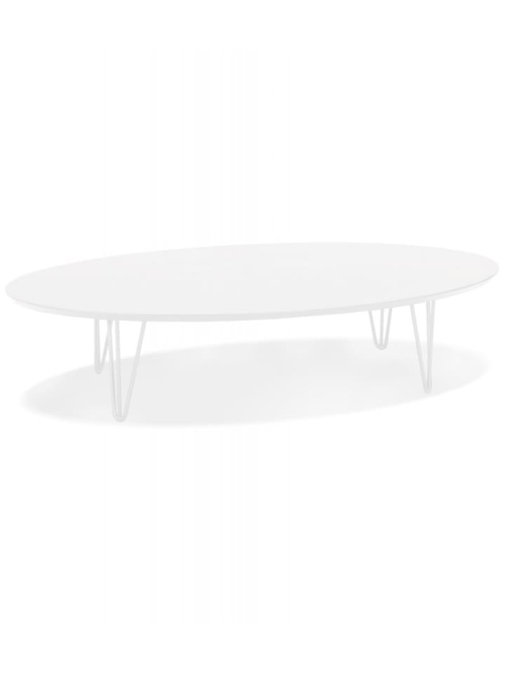 KADIMA DESIGN Salon Couchtisch Weiß Holz Metall | Eleganter Stil in Weiß günstig kaufen onesize