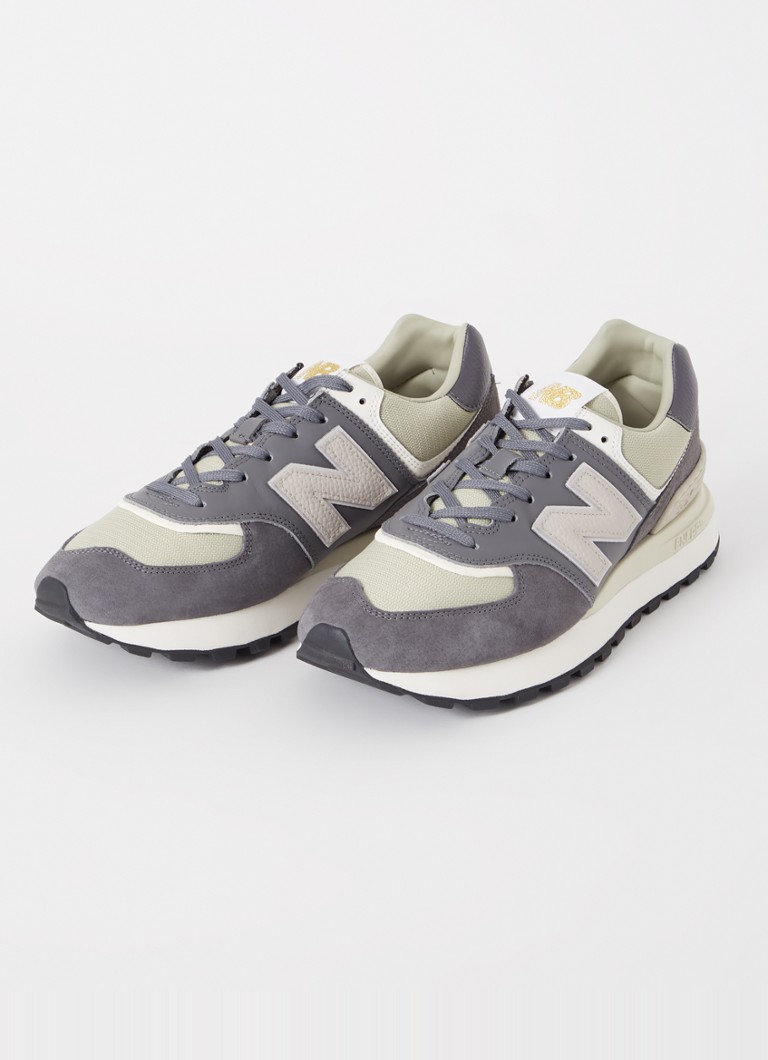 New Balance 574 cipő hálós részletekkel