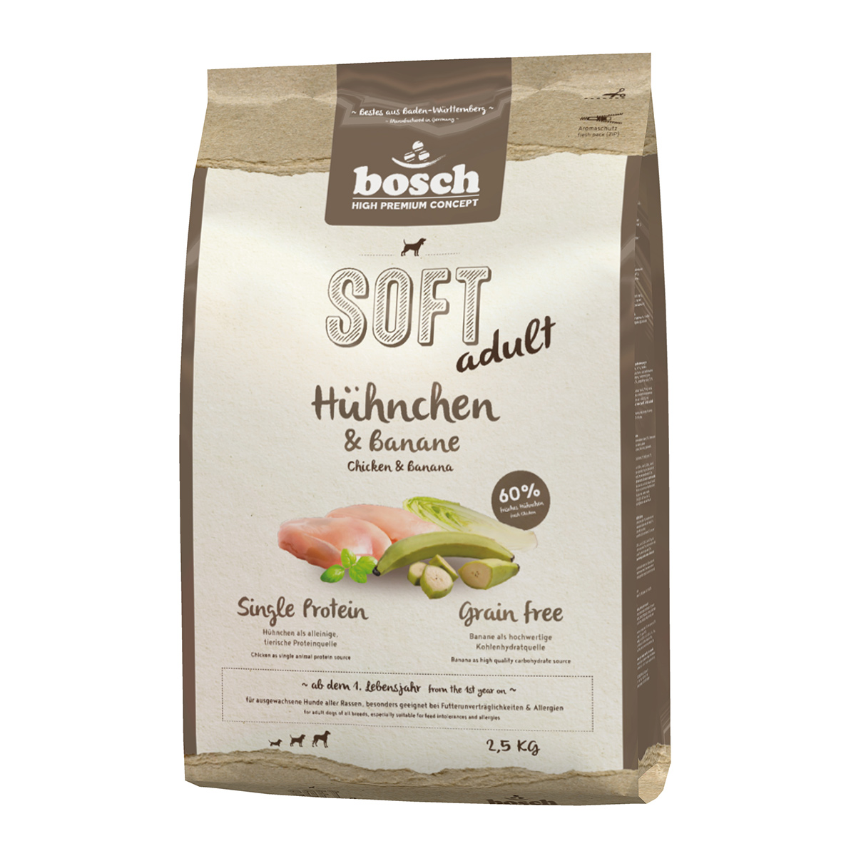 Bosch SOFT Hundefutter Hühnchen und Banane kaufen bei ZooRoyal