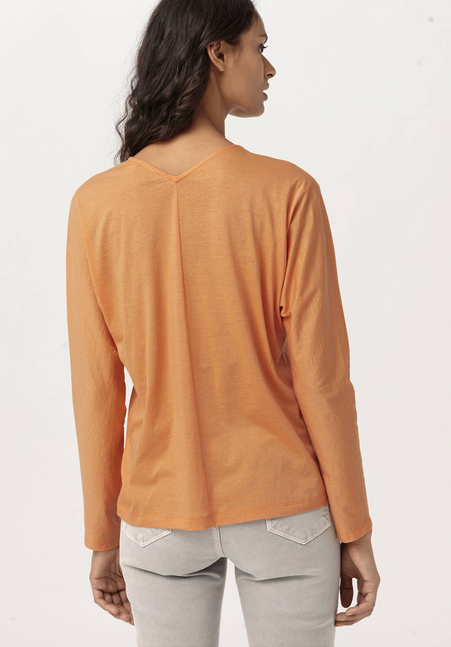 Langarm-Shirt aus reiner Bio-Baumwolle