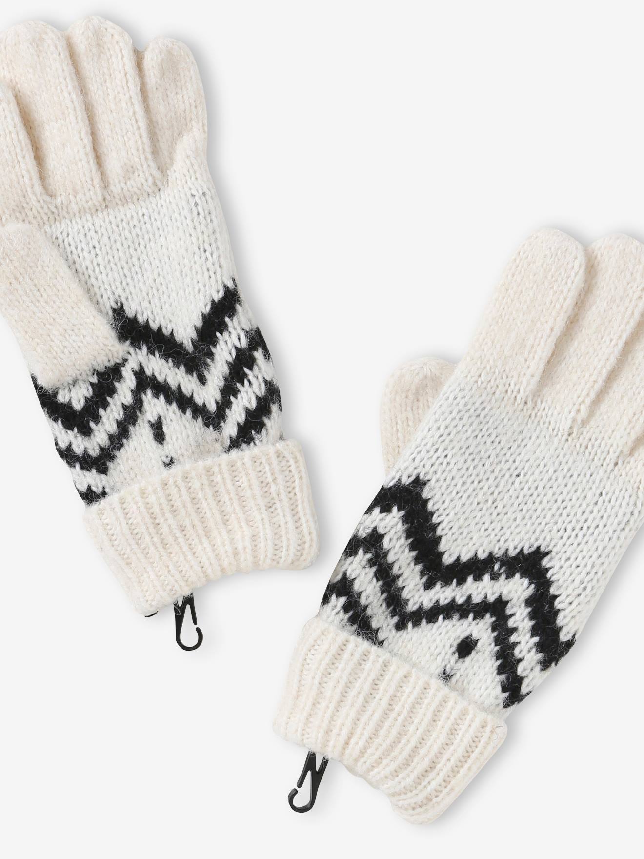Vertbaudet Jungen Fingerhandschuhe - beige