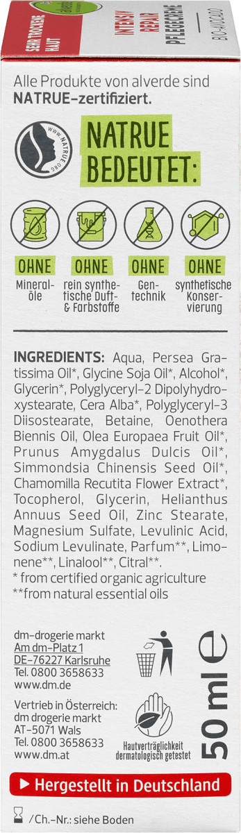 Gesichtscreme Intensiv Repair, 50 ml
