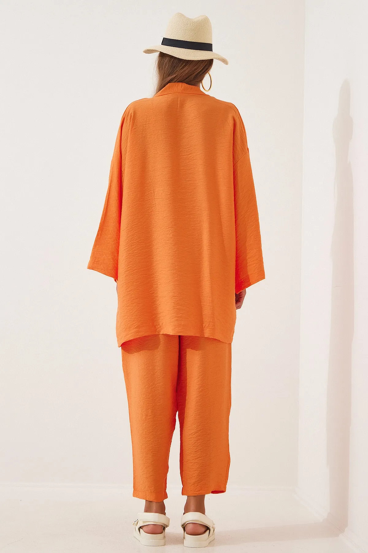 Happiness İstanbul  Zweiteiler - Orange - Oversized