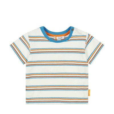T-Shirt kurzarm, weiß für Jungs