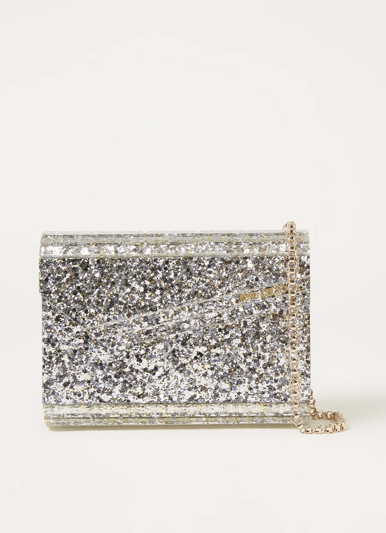 Jimmy Choo Candy clutch with glitter