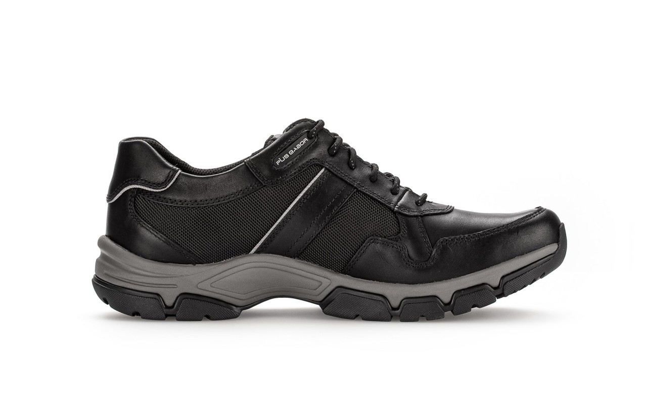 GABOR Freizeit Schnürer schwarz GORETEX