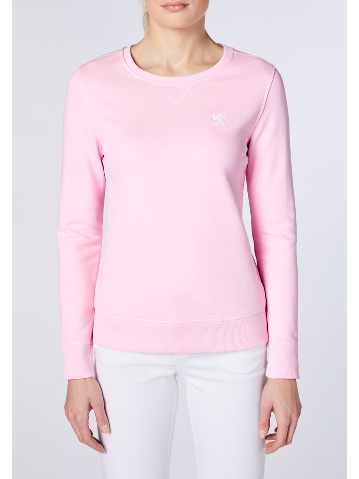 Polo Sylt Sweatshirt in Rosa günstig kaufen
