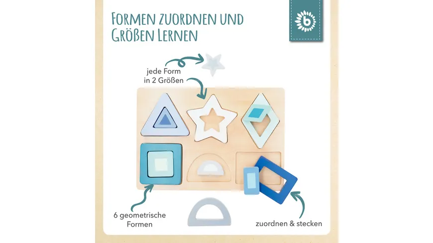 Bieco -  Holz Puzzle