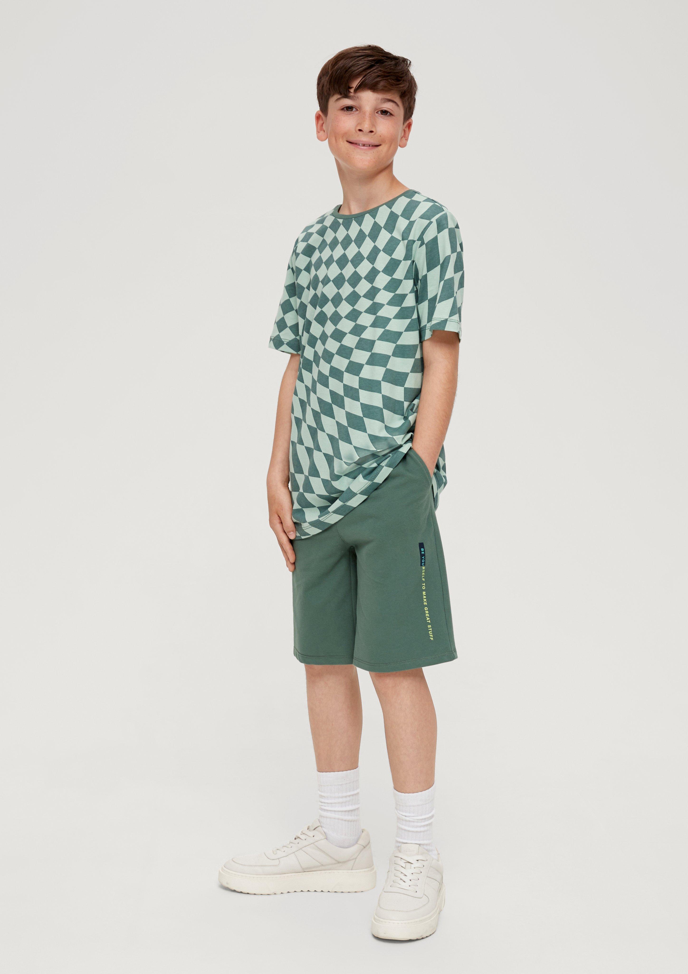 Jerseyshirt mit Allover-Print  2130536-60A4