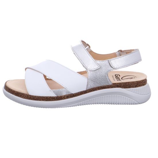 GANTER Komfort Sandalen weiss