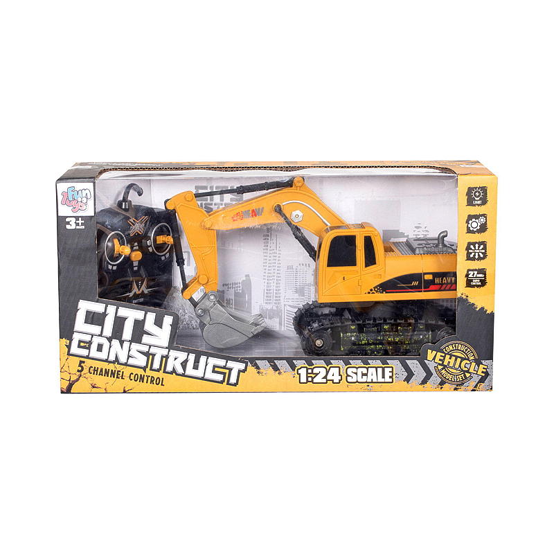 FunToys Gravemaskin 1:24,fjernstyrt