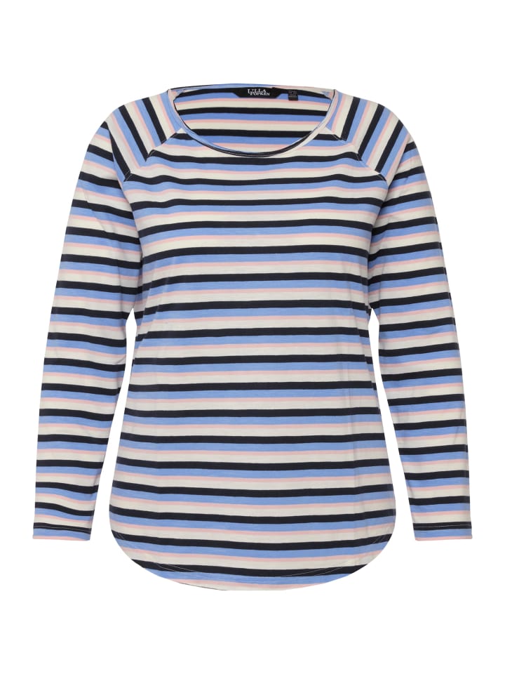 Ulla Popken Longshirt in marine günstig kaufen