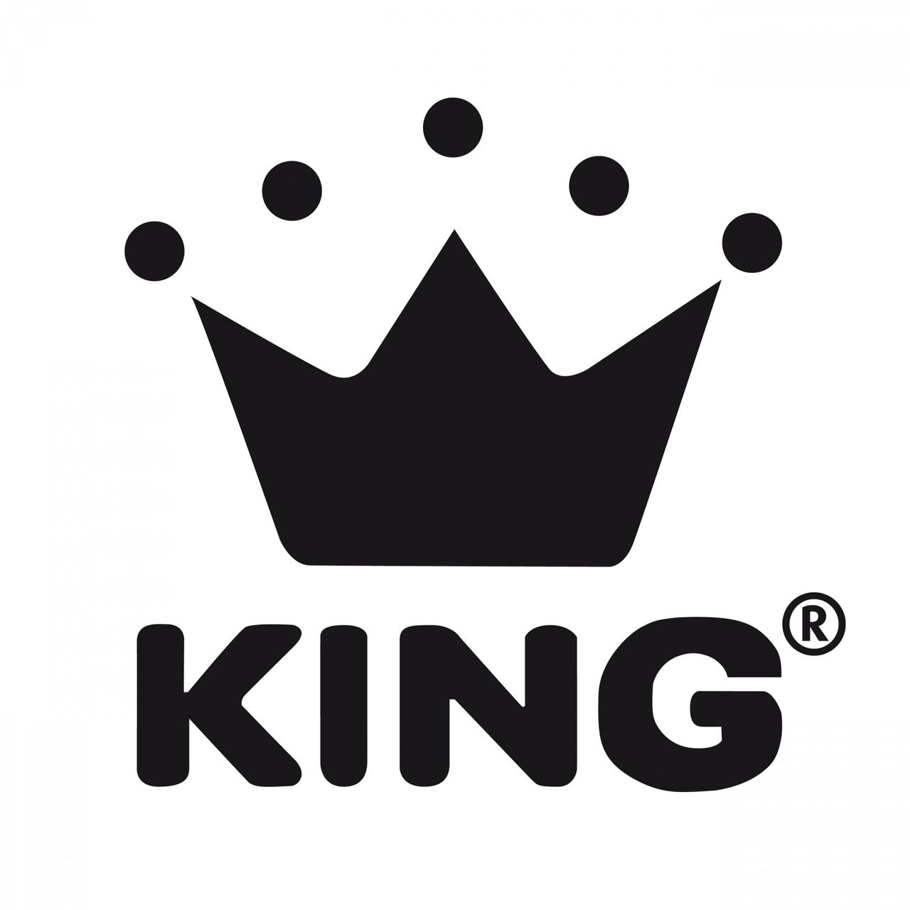 KING Kochtopfset Aluguss Induktion Rot