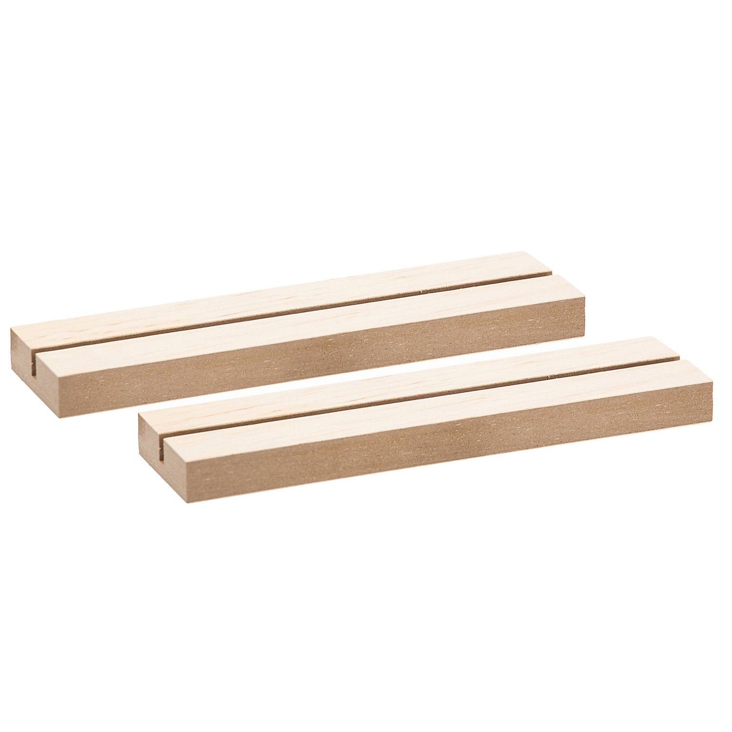 Tischständer aus MDF, 20 x 5 cm, 2 Stück