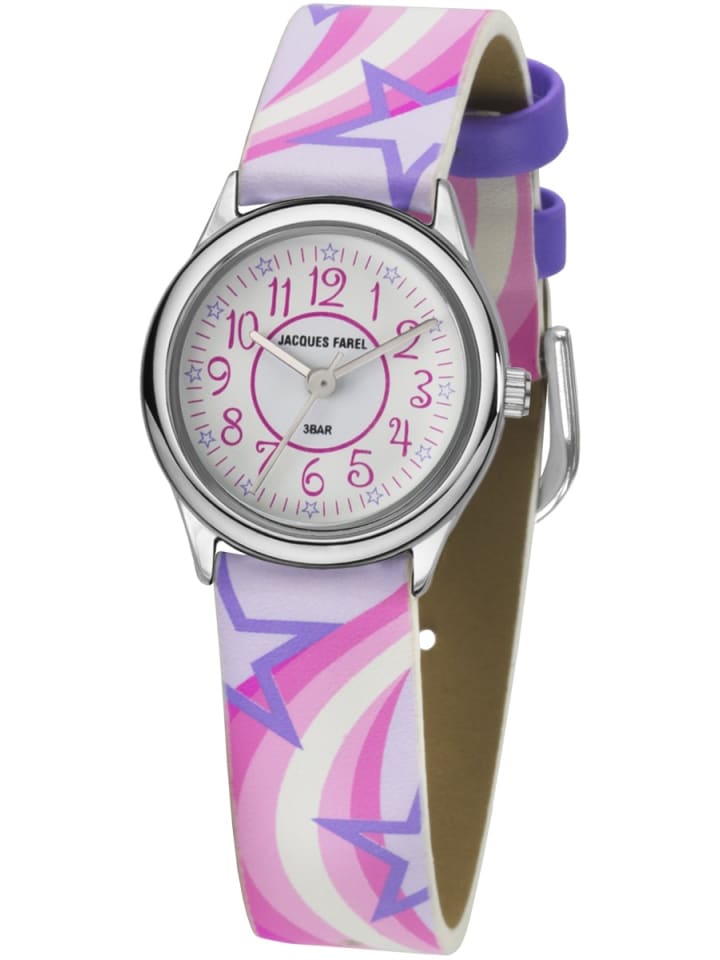 JACQUES FAREL Quarzuhr HCC 324 in Rosa günstig kaufen onesize