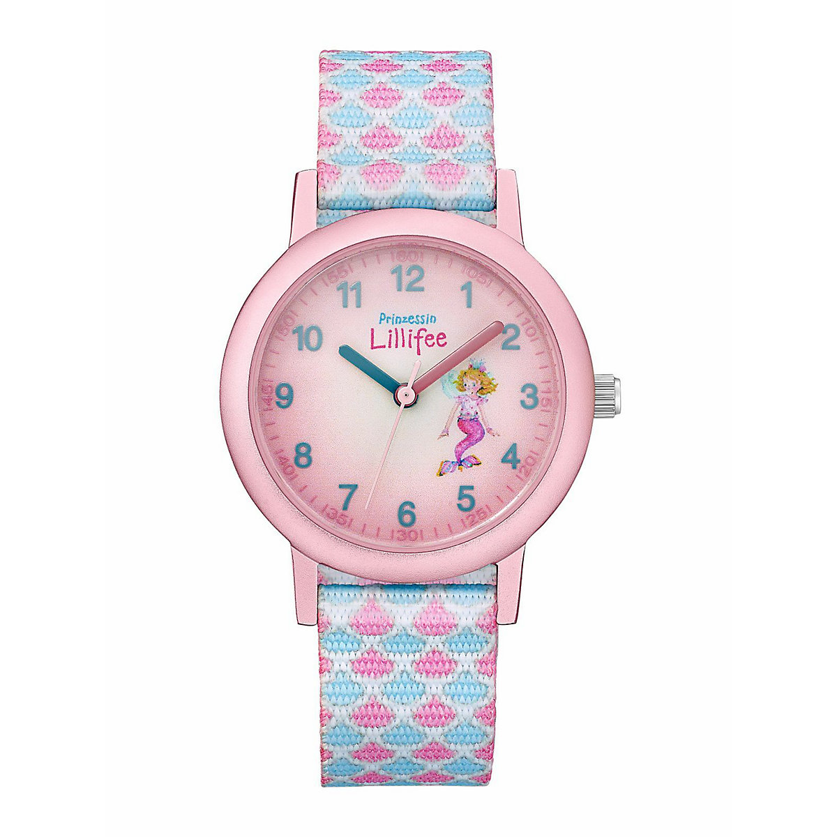 Quarzuhr für Mädchen, Analog Quarz | Muscheln blau rosa Analoguhren für Mädchen