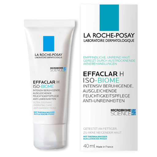 ROCHE-POSAY Effaclar H Iso-Biome Feuchtigkeitspfl.  40 ml  Creme