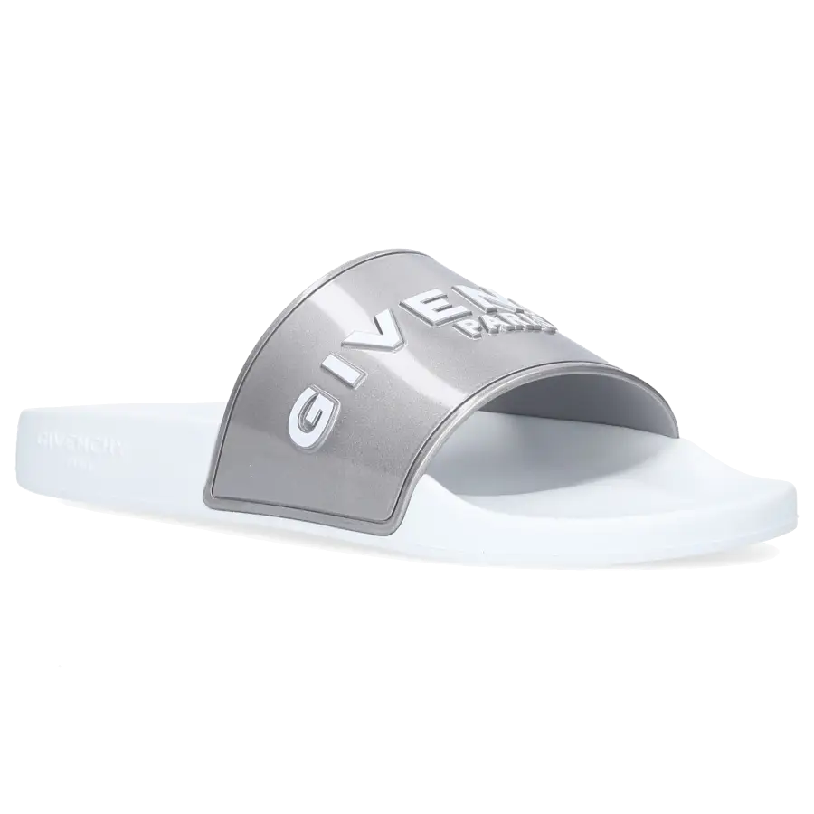 Givenchy - Badeschuhe PARIS Kautschuk - grau