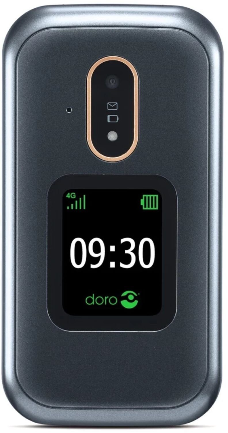 Doro 7081 Seniorenhandy (7,11 cm/2.8 Zoll, 5 MP Kamera, Kompatibel mit Hörgeräten (HAC)