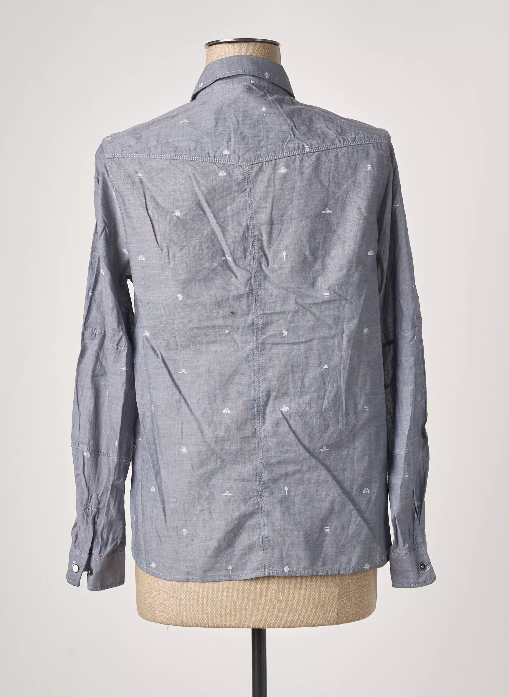 G Star Chemisiers Femme couleur gris