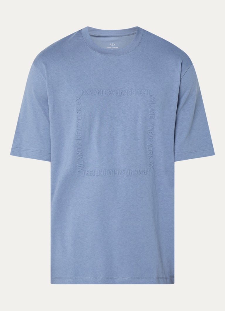 Tricou Armani Exchange cu logo 3D