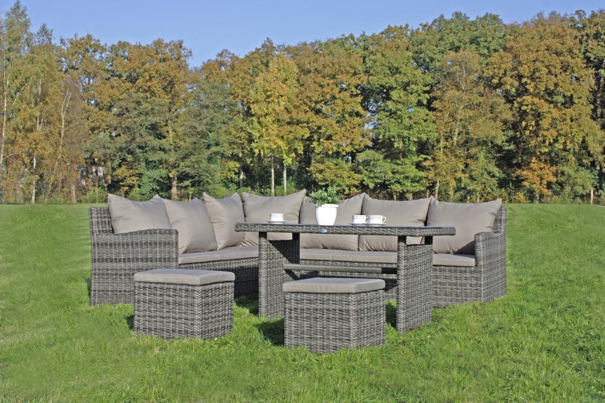 Garden Pleasure Harms Lounge-Eckgruppe OVIEDO