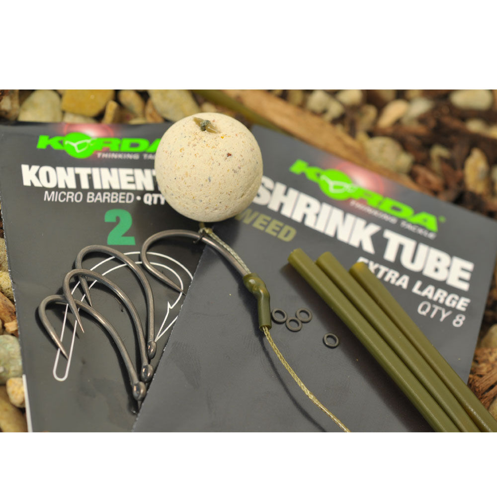 Gaine lämpöön sisäänvedettävä Carpe Korda kutistesukka XL weed (8 kpl)