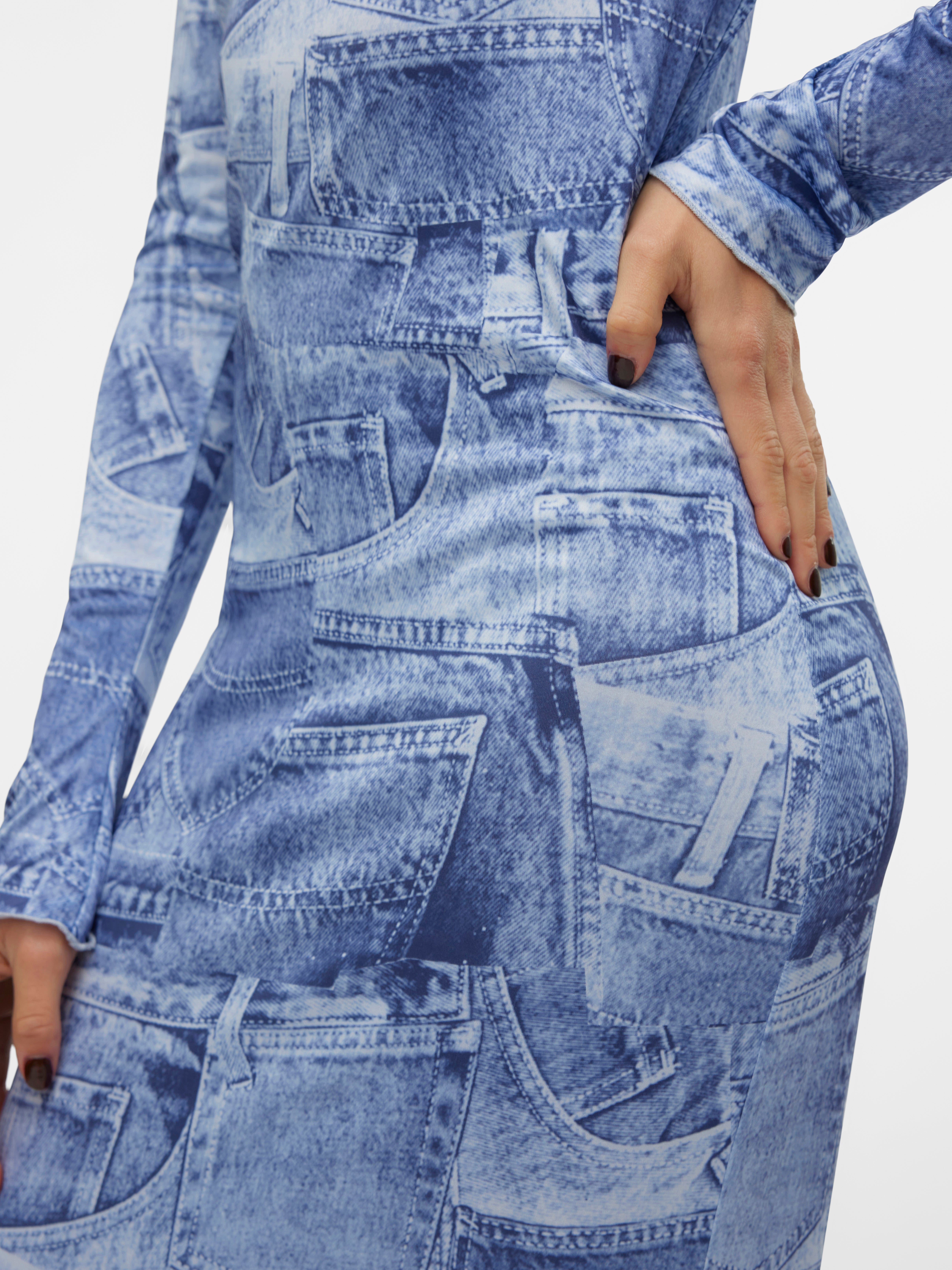 SOMETHINGNEW x SANDRA LAMBECK Langes Kleid
