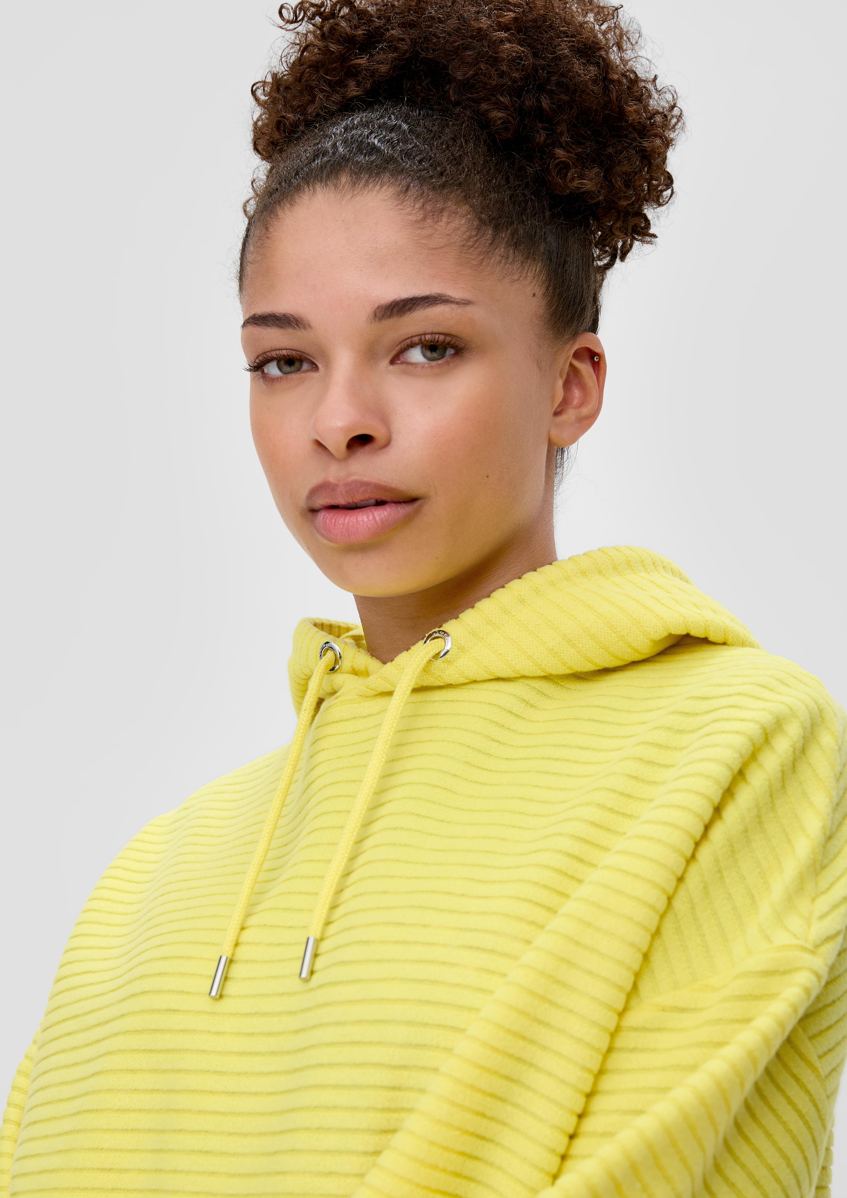 Hoodie mit Rippstruktur  2135490-1201