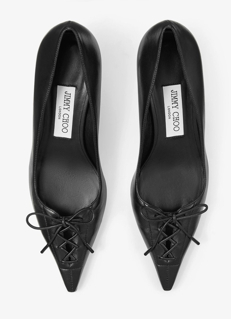 Pantofi cu toc din piele de miel Jimmy Choo Scarlett 50