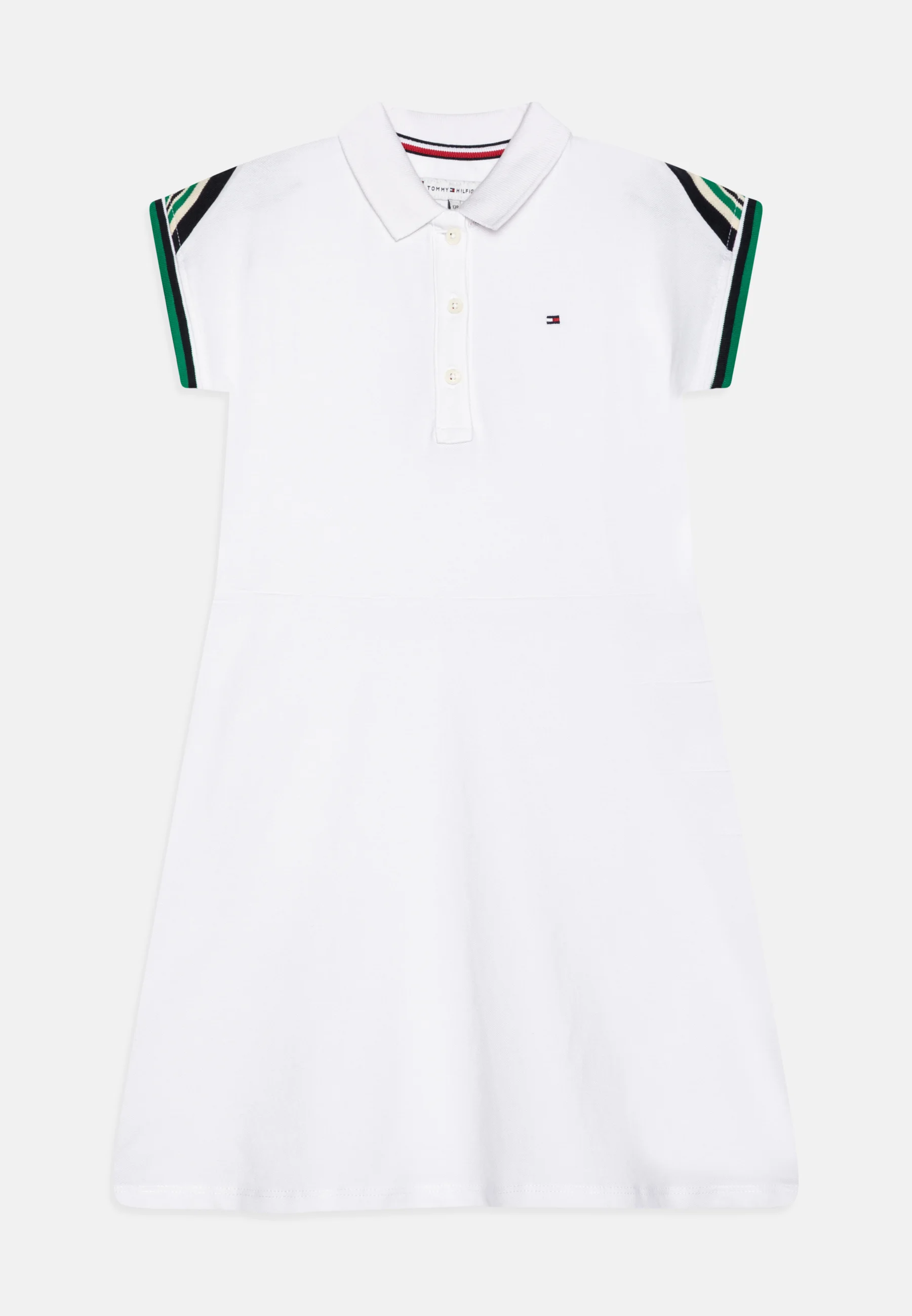 Tommy Hilfiger RAYAS EN LOS HOMBROS - Vestido de verano