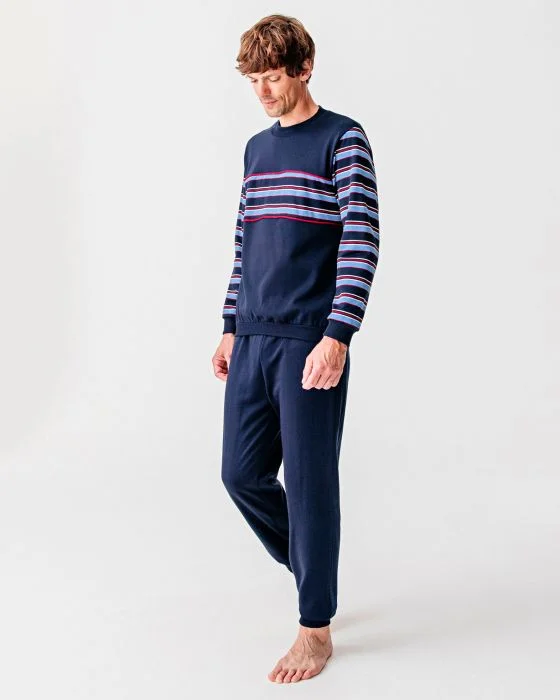 Pyjama en molleton Thermolactyl, manches longues