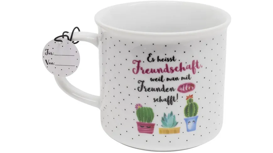 GRUSS & CO Tasse »Freundschaft«