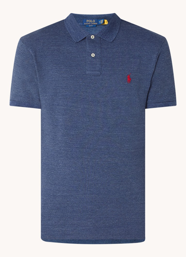 Polo Ralph Lauren Slim fit com bordado do logotipo