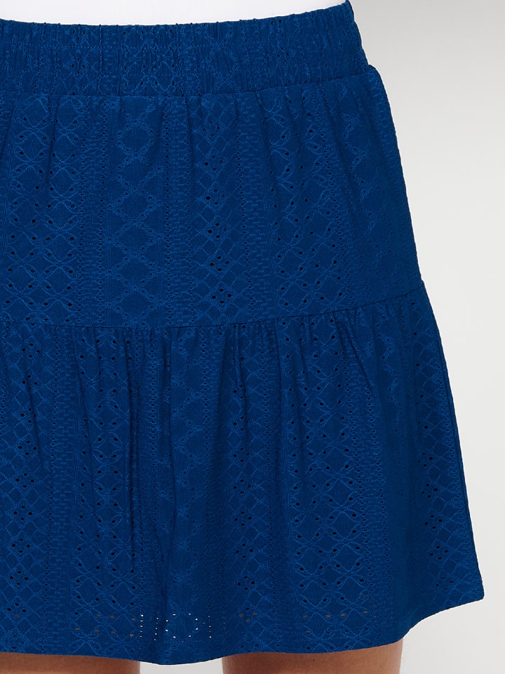 KOROSHI KURZER SKIRT in blau günstig kaufen