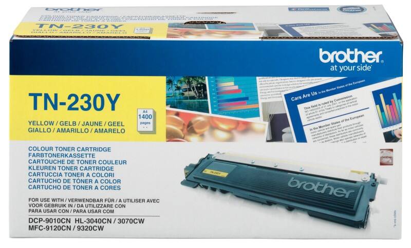 Brother TN-230Y Original Tonerkartusche Gelb