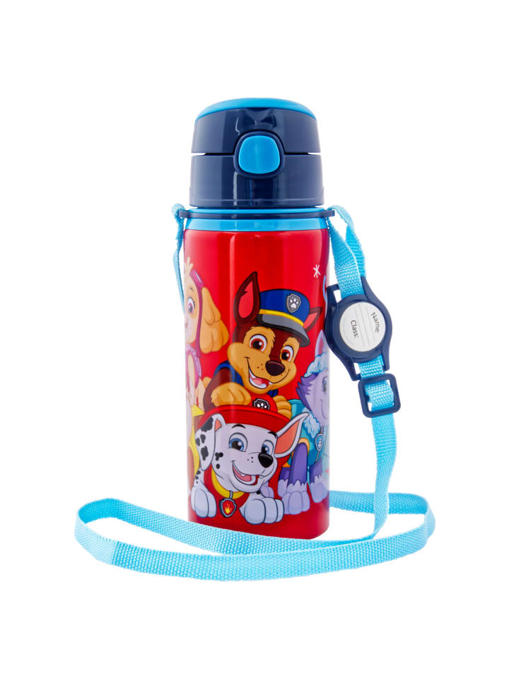 miniHeld Kinder Trinkflasche 600ml Paw Patrol Tragegurt Aluminium Hunde Welpen 3 Jahre günstig kaufen onesize