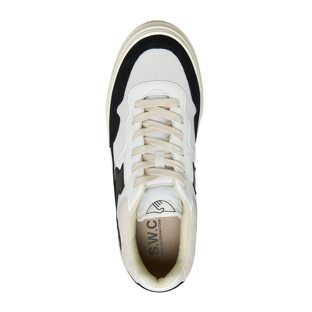Stepney Workers Club Pearl S Strike Suede Mix YA09506 / weiss