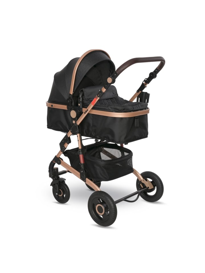 Lorelli Kombikinderwagen 2 in 1 Alba in schwarz günstig kaufen onesize