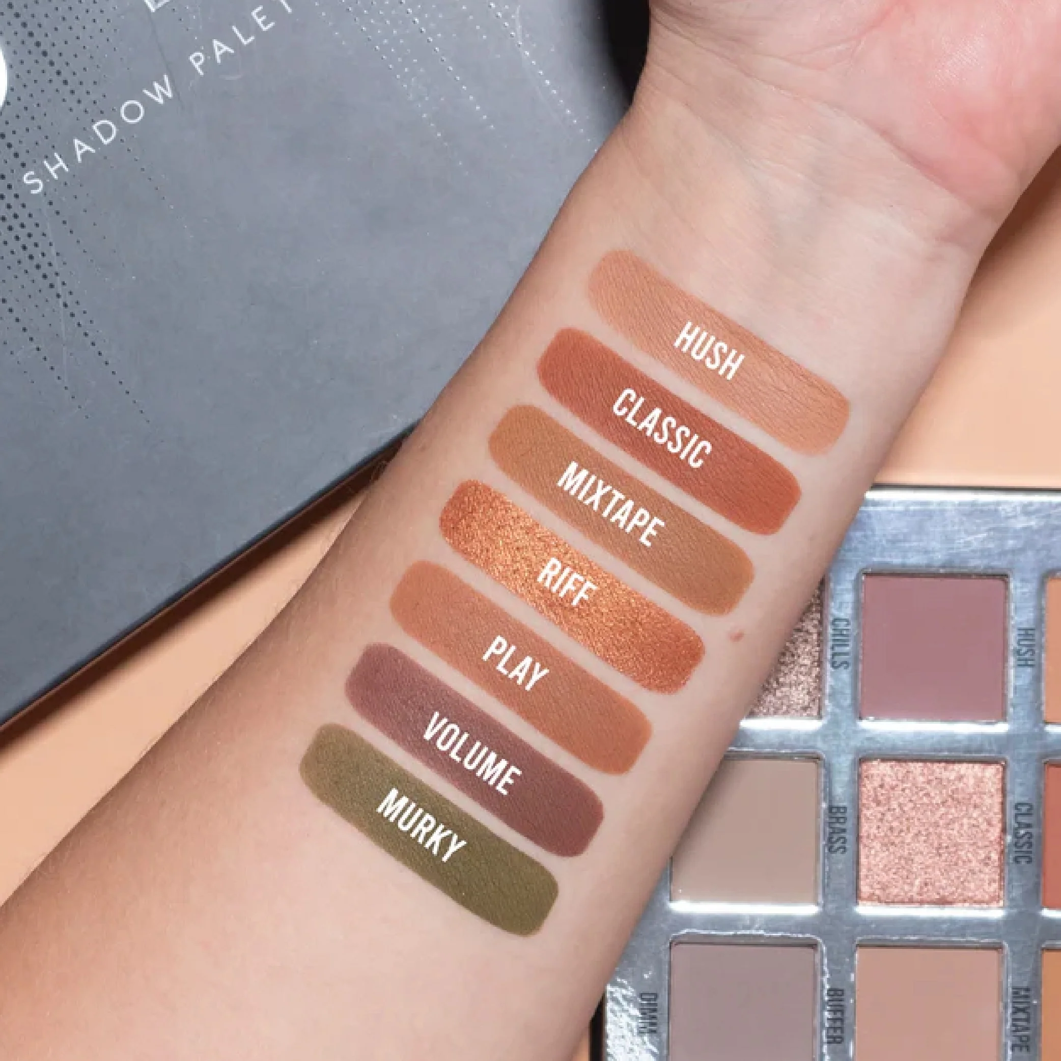 Παλέτα σκιών ματιών Muted - Παλέτα σκιών ματιών