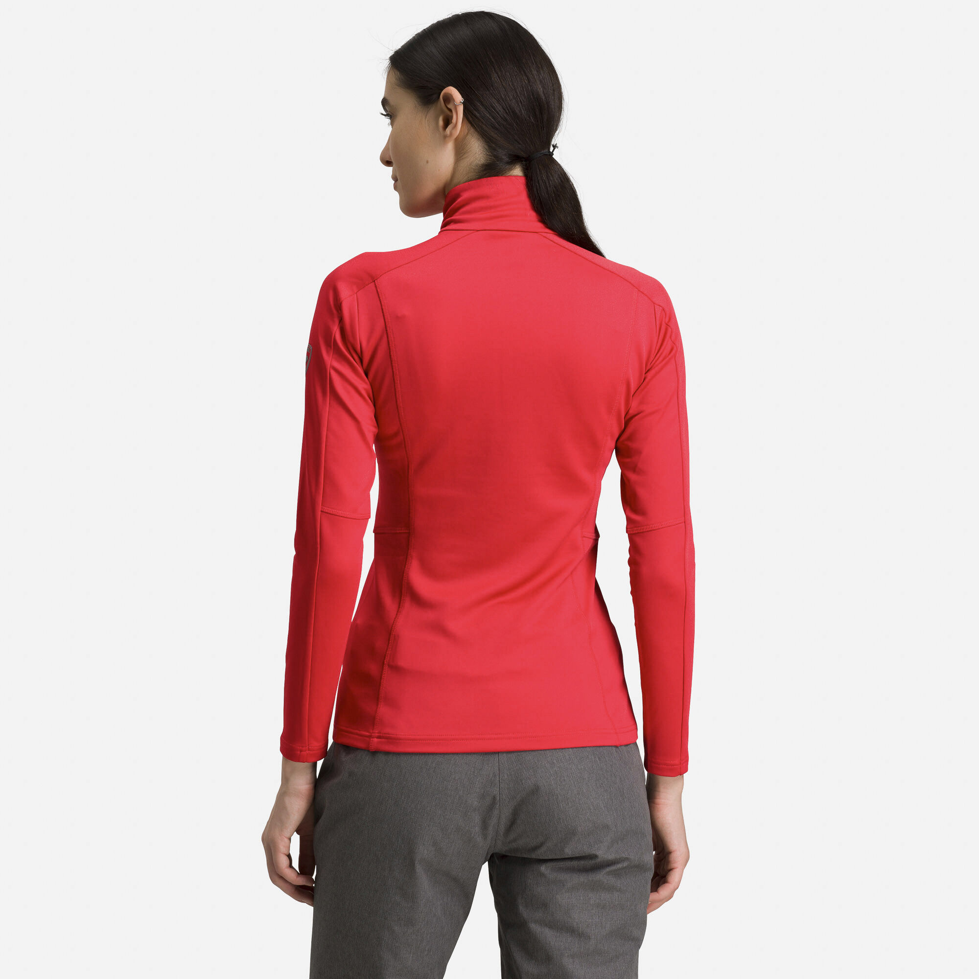 Sous-pull Classique demi-zip Femme